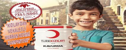 KIZILAY'DAN VEKALETL KURBAN KESM KAMPANYASI