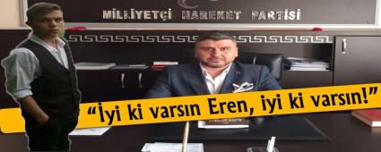 yi ki varsn Eren, iyi ki varsn!