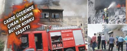 CADDE ZERNDE IKAN YANGIN BYK KORKU YAATTI