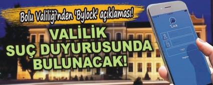 Bolu Valilii'nden Bylock' aklamas!