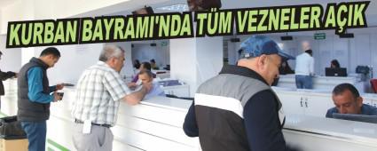 KURBAN BAYRAMI'NDA TM VEZNELER AIK