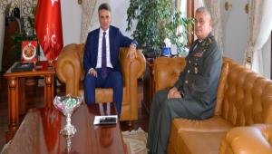 Yeni komutandan Vali Baru'a ziyaret