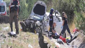 BAYRAM YOLCULUUNDA FEC KAZA: 1 L, 2 YARALI