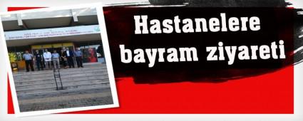 Hastanelere bayram ziyareti