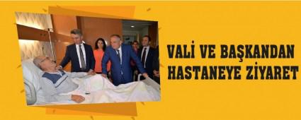 VAL VE BAKANDAN HASTANEYE ZYARET