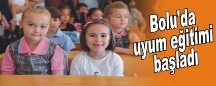 Bolu'da uyum eitimi balad