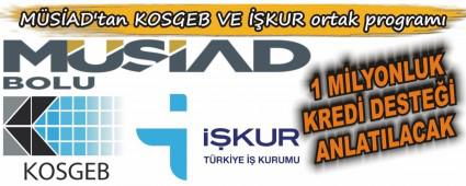 MSAD'tan KOSGEB VE KUR ortak program