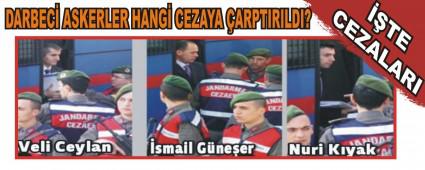 DARBEC ASKERLER HANG CEZAYA ARPTIRILDI?