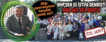 MHP'DEN 65 STFA DENMT AMA SAYI 40'A DT!