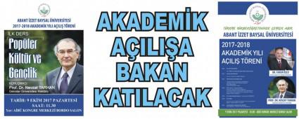 AKADEMK AILIA BAKAN KATILACAK
