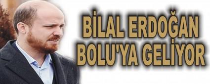 BLAL ERDOAN BOLU'YA GELYOR
