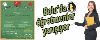 Bolu'da retmenler yaryor