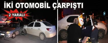 K OTOMOBL ARPITI: 2 YARALI