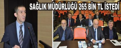 Salk Mdrl 265 bin TL istedi