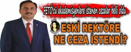 FET\'c akademisyenlere istenen cezalar belli oldu