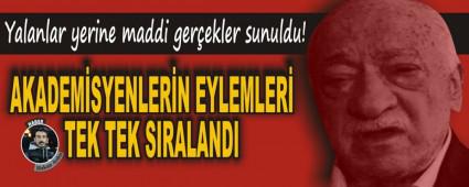 AKADEMSYENLERN EYLEMLER TEK TEK SIRALANDI