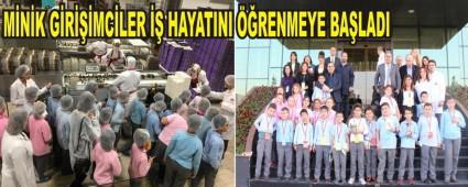 Minik giriimciler i hayatn renmeye balad