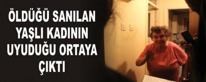 LD SANILAN YALI KADININ UYUDUU ORTAYA IKTI