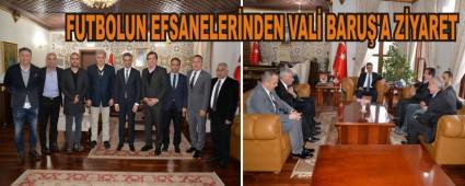 FUTBOLUN EFSANELERNDEN VAL BARU'A ZYARET