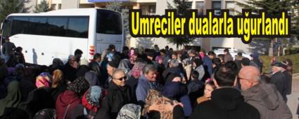 Umreciler dualarla uurland