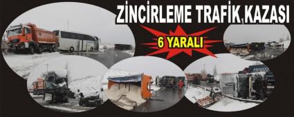 ZNCRLEME TRAFK KAZASI; 6 YARALI