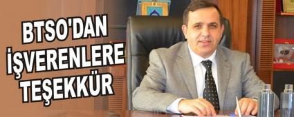 BTSO'DAN VERENLERE TEEKKR