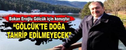 Bakan Erolu Glck iin konutu