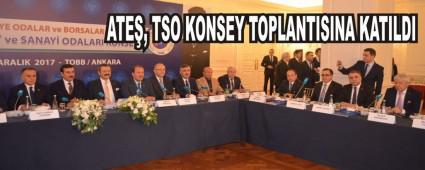 ATE, TSO KONSEY TOPLANTISINA KATILDI