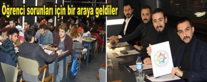 renci sorunlar iin bir araya geldiler