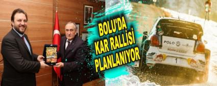 BOLU'DA KAR RALLS PLANLANIYOR