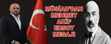 MSAD'dan Mehmet Akif Ersoy mesaj