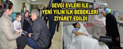 SEVG EVLER LE YEN YILIN LK BEBEKLER ZYARET EDLD