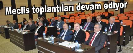 Meclis toplantlar devam ediyor