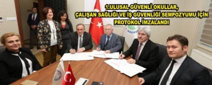 1.ULUSAL GVENL OKULLAR, ALIAN SALII VE  GVENL SEMPOZYUMU N PROTOKOL MZALANDI