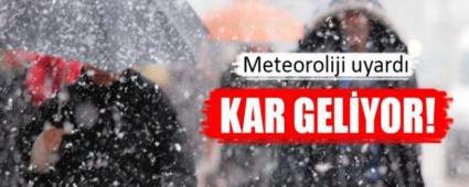 Kuvvetli kar ya bekleniyor