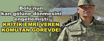 Bolu'nun kan glne dnmesini engellemiti