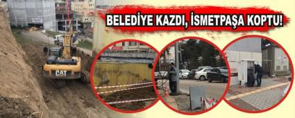 BELEDYE KAZDI, SMETPAA KOPTU!