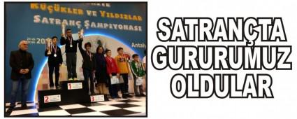 SATRANTA GURURUMUZ OLDULAR