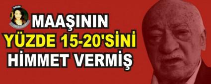 MAAININ YZDE 15-20'SN HMMET VERM