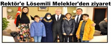 Rektr'e Lsemili Melekler'den ziyaret