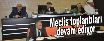 Meclis toplantlar devam ediyor