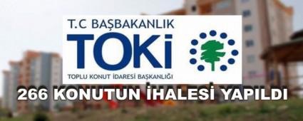 266 KONUTUN HALES YAPILDI
