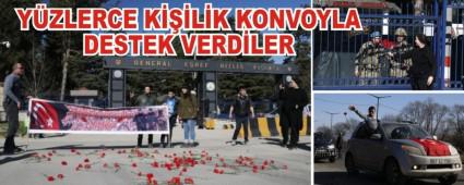 YZLERCE KLK KONVOYLA DESTEK VERDLER