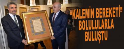 KALEMN BEREKETݔ BOLULULARLA BULUTU