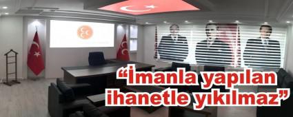 manla yaplan ihanetle yklmaz