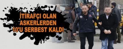 TRAFI OLAN ASKERLERDEN 10'U SERBEST KALDI