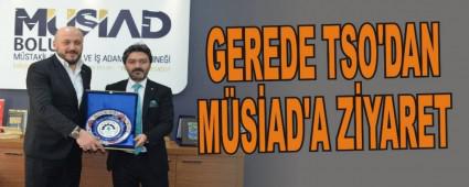 GEREDE TSO'DAN MSAD'A ZYARET