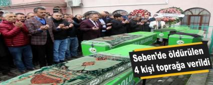 Seben\'de ldrlen 4 kii topraa verildi