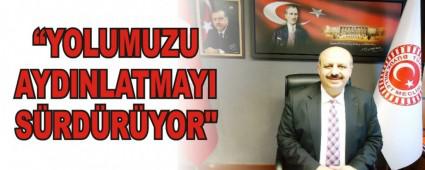 YOLUMUZU AYDINLATMAYI SRDRYOR\"
