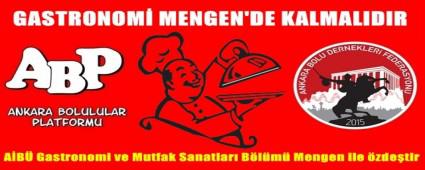 GASTRONOM MENGEN'DE KALMALIDIR